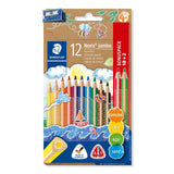 STAEDTLER® Buntstift Noris jumbo 10+2 FSC 100%