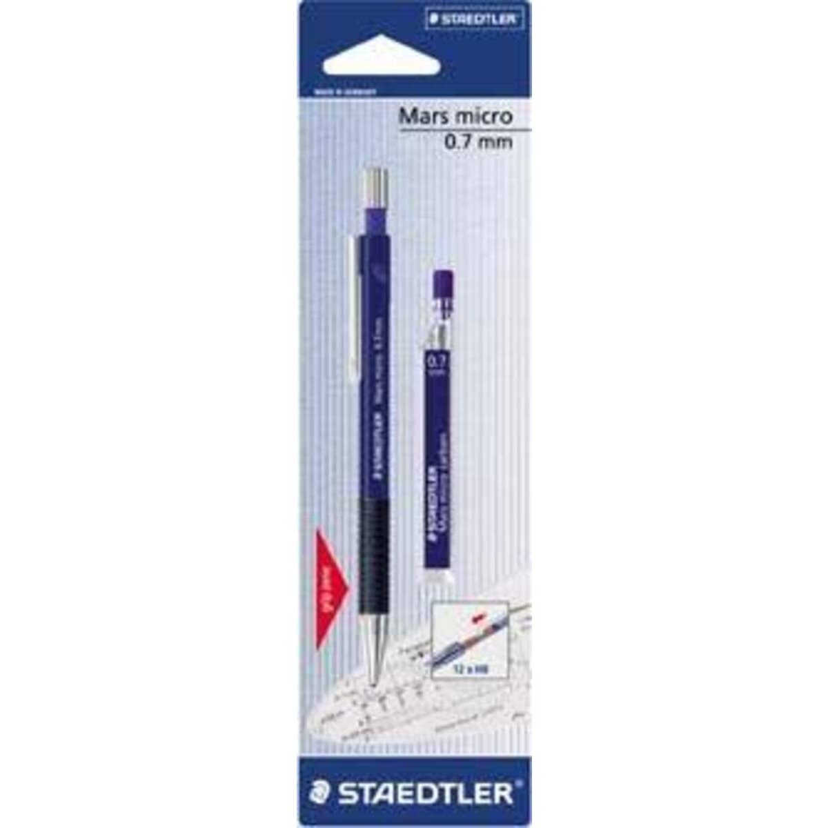 STAEDTLER® Druckbleistift + Minen 0,7 Blister