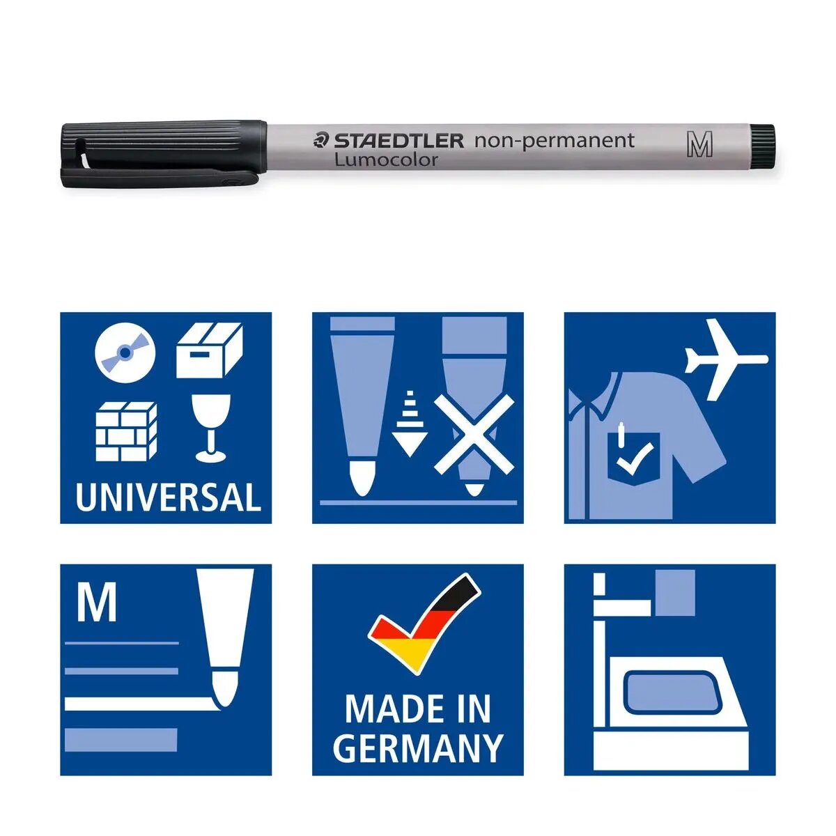 STAEDTLER® Lumocolor® non-permanent pen 315 Universalstift M, schwarz