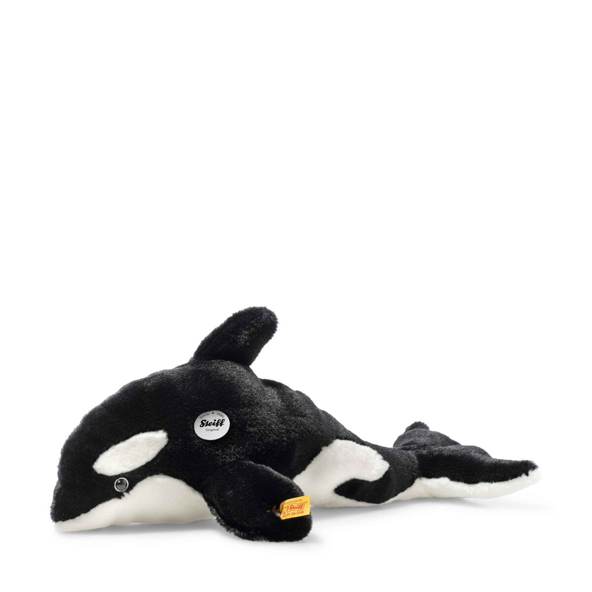 Steiff Ozzie Orca mit Quietsche, 37 cm