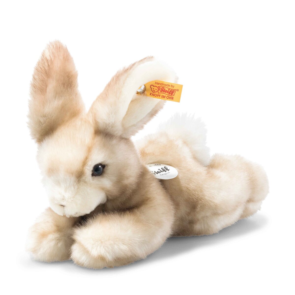 Steiff Schnucki Hase beige liegend, 24 cm