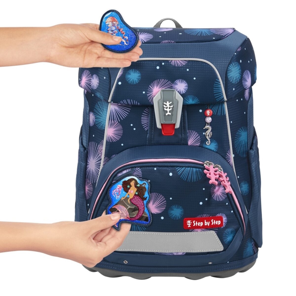 Step by Step FIT Schulranzen-Set "Mermaid Delia", 5-teilig