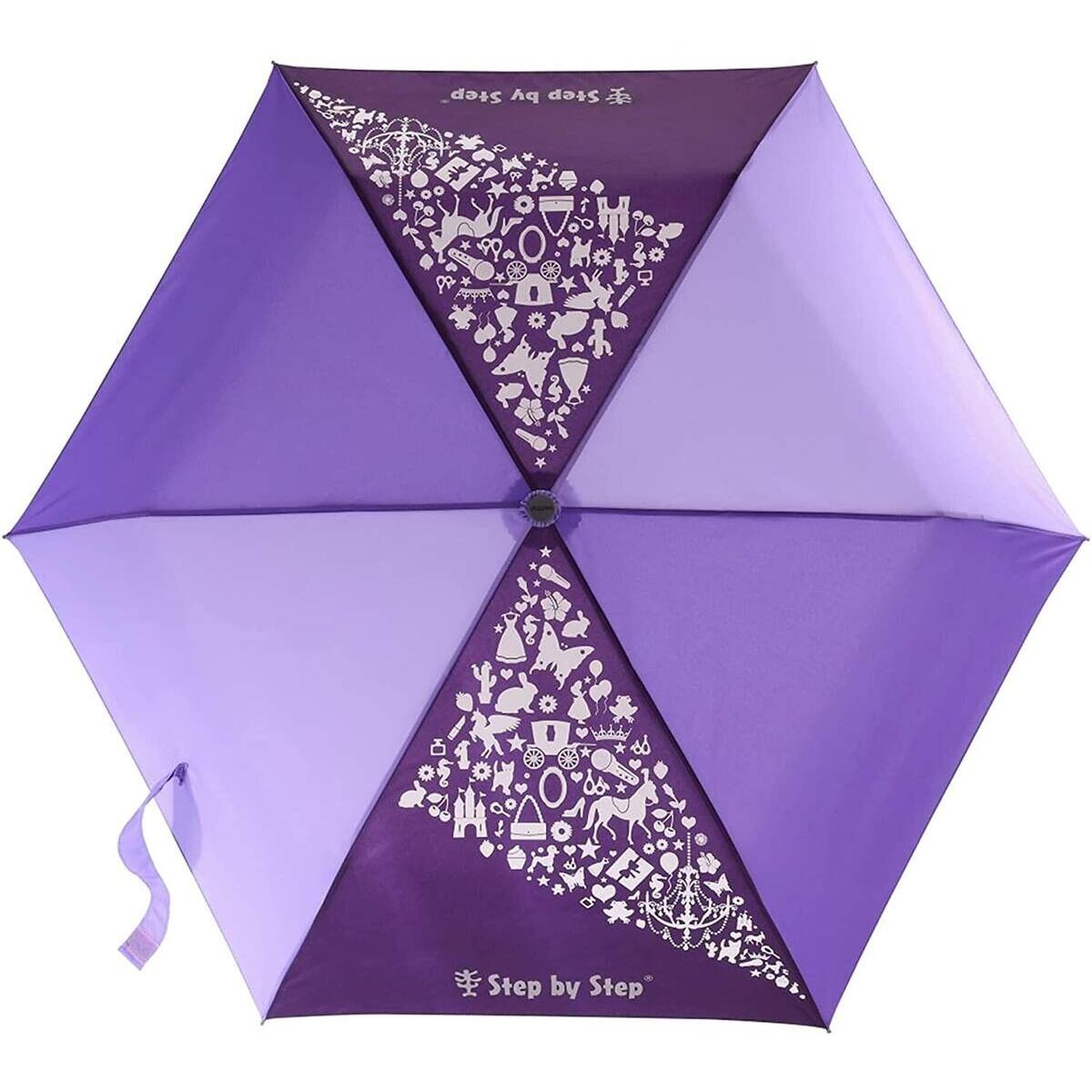 Step by Step Regenschirm, Purple, lila, Magic Rain Effect