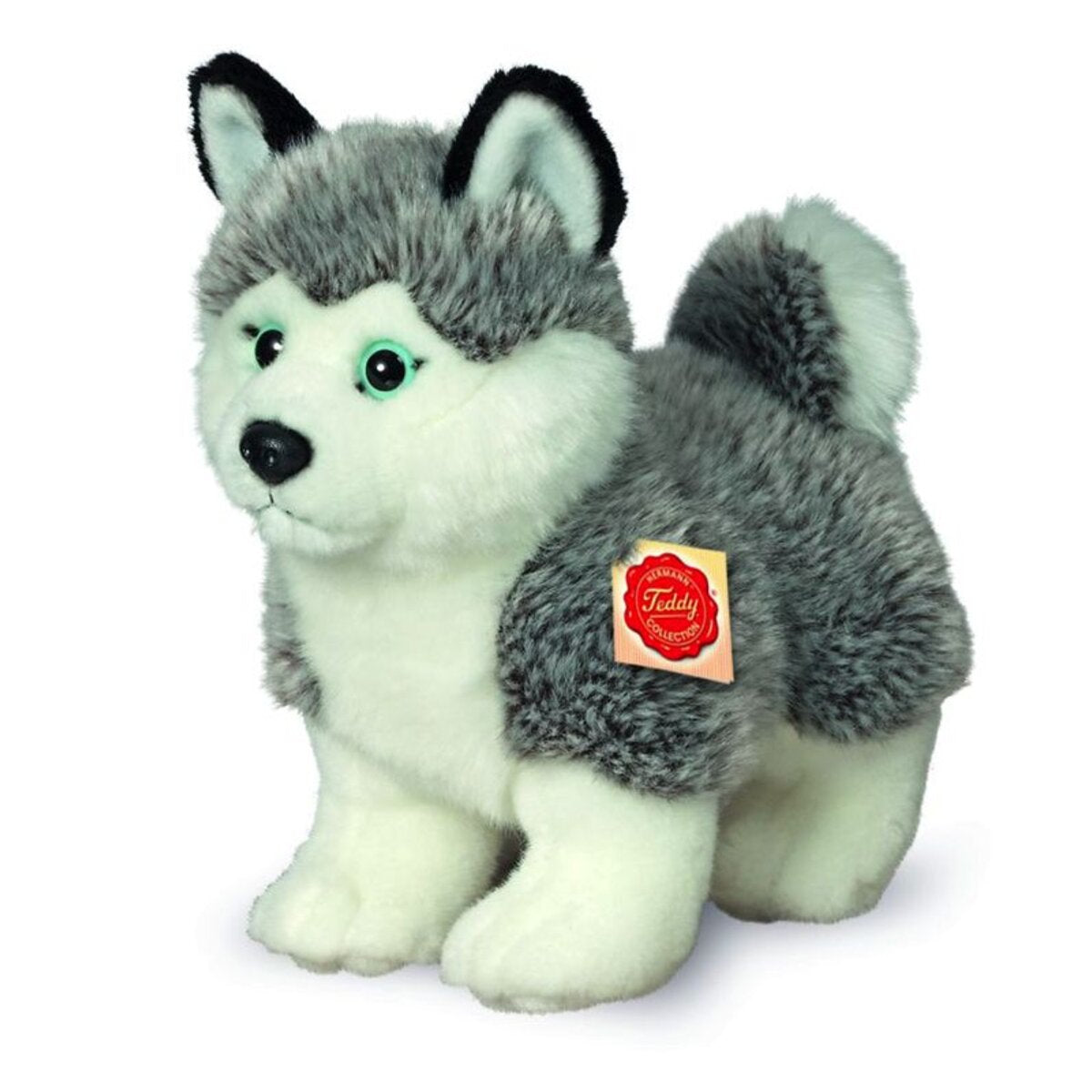 Teddy Hermann Husky stehend 23 cm
