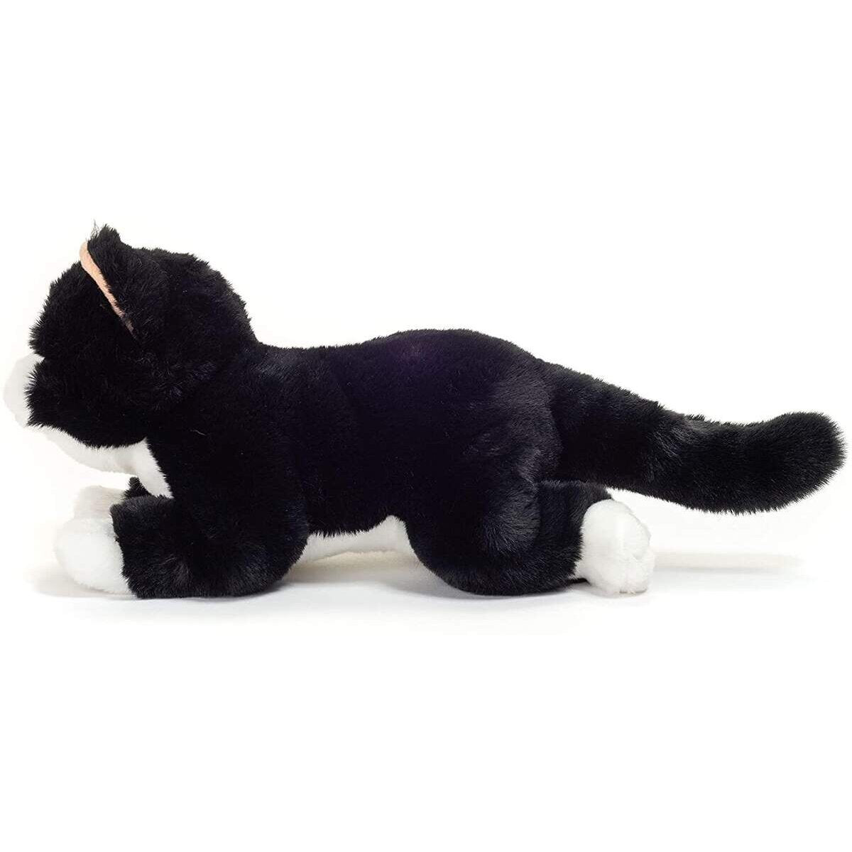 Teddy Hermann Schlenkerkatze schwarz 30 cm