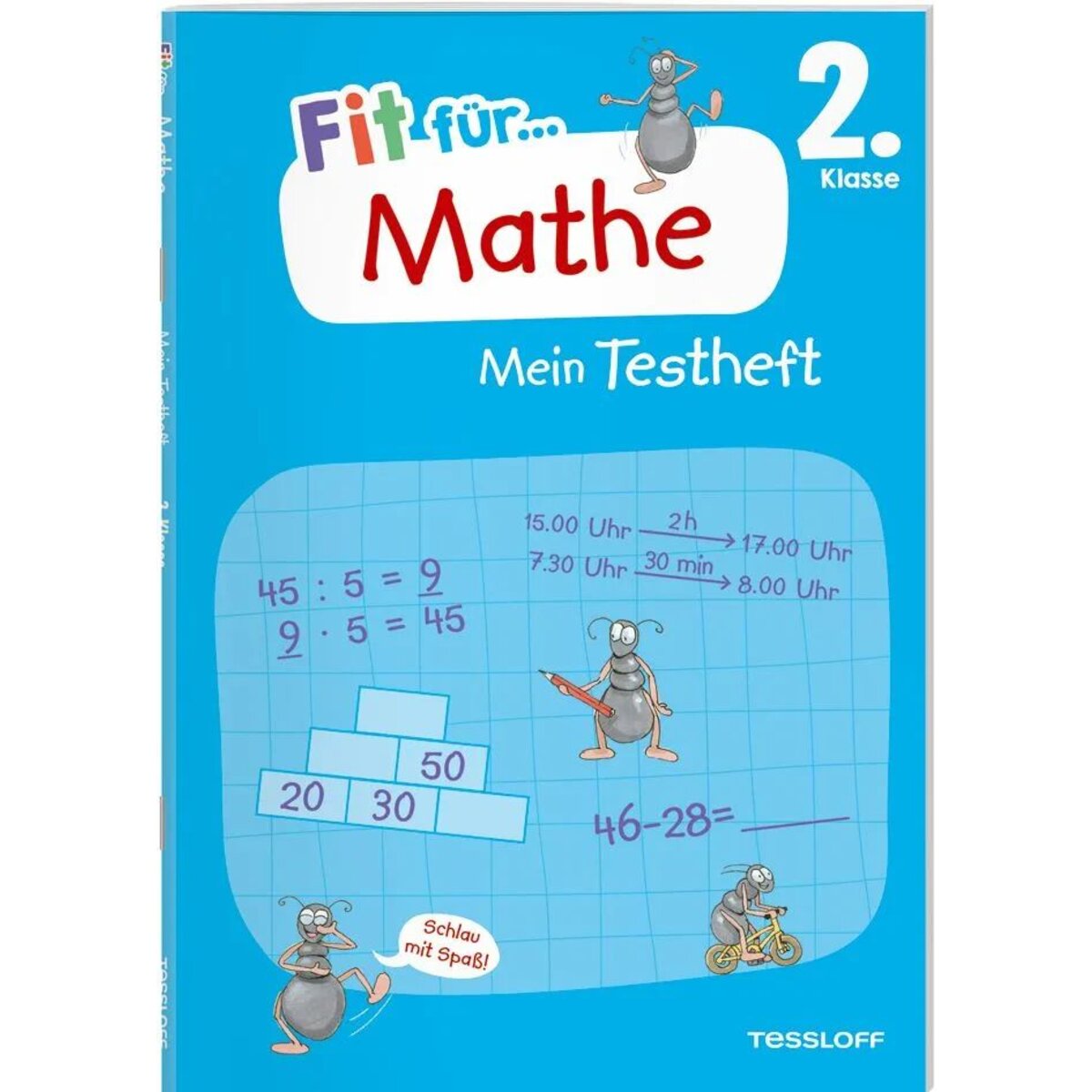 Tessloff Fit für Mathe 2. Klasse. Mein Testheft