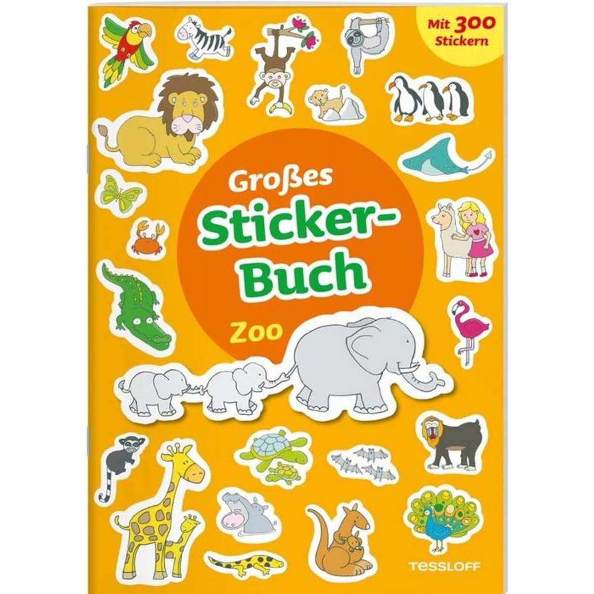 Tessloff Großes Sticker Buch Zoo