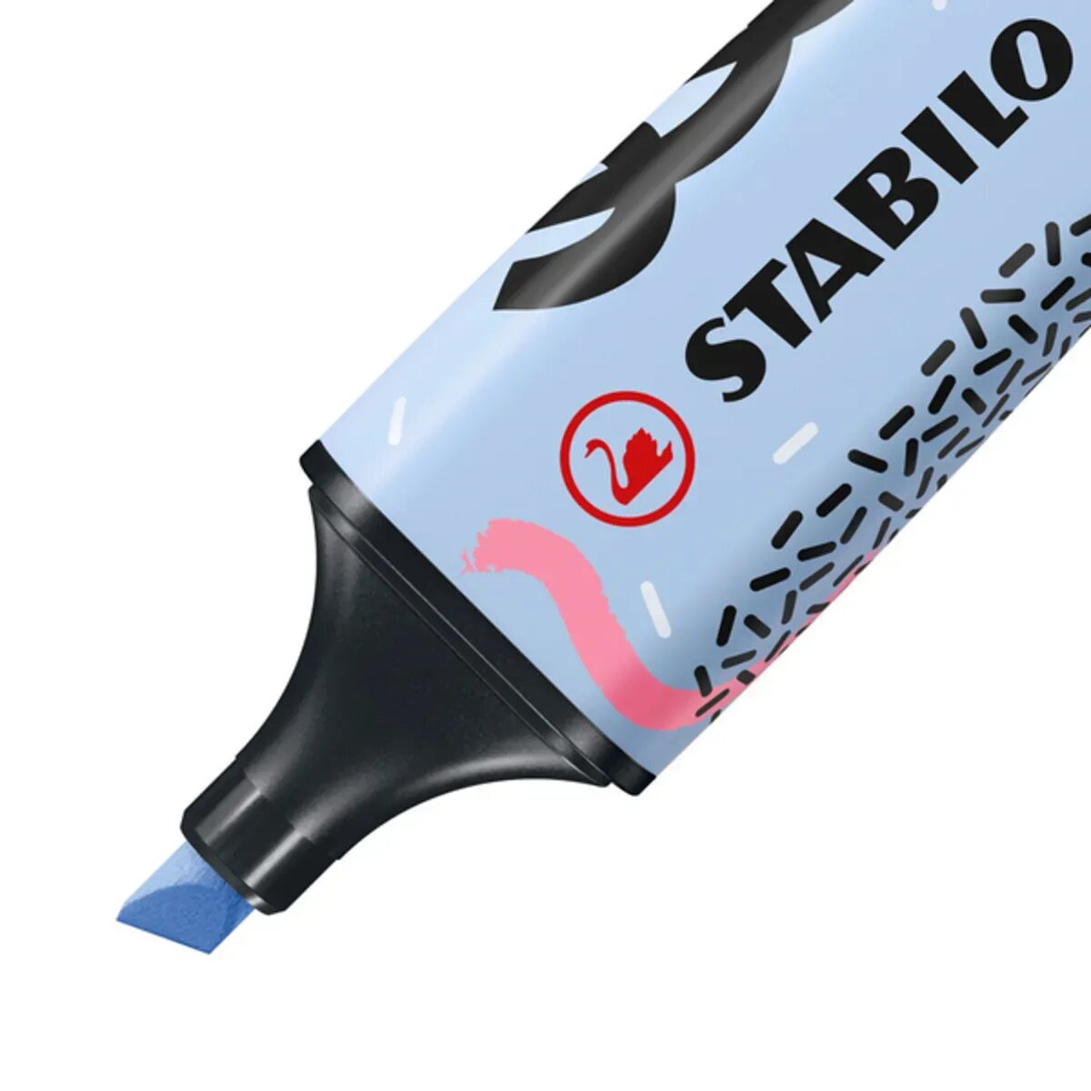 Textmarker - STABILO BOSS ORIGINAL Pastel by Ju Schnee - Einzelstift - Wolkenblau