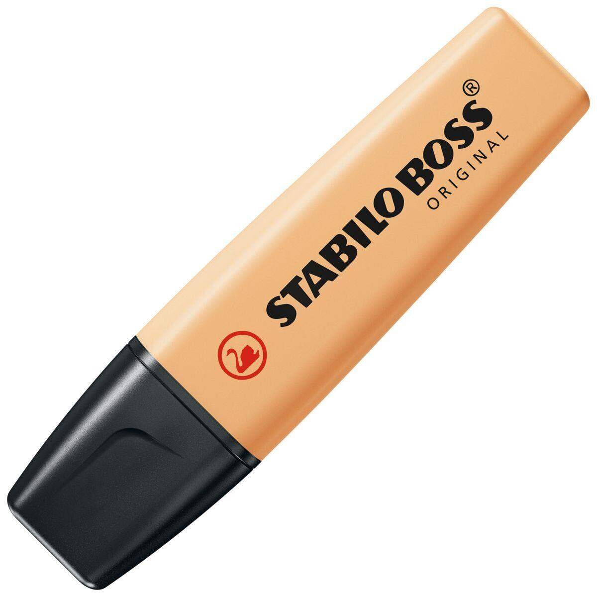 Textmarker - STABILO BOSS ORIGINAL Pastel  - Einzelstift - sanftes Orange