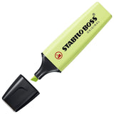 Textmarker - STABILO BOSS ORIGINAL Pastel - Einzelstift - Prise von Limette