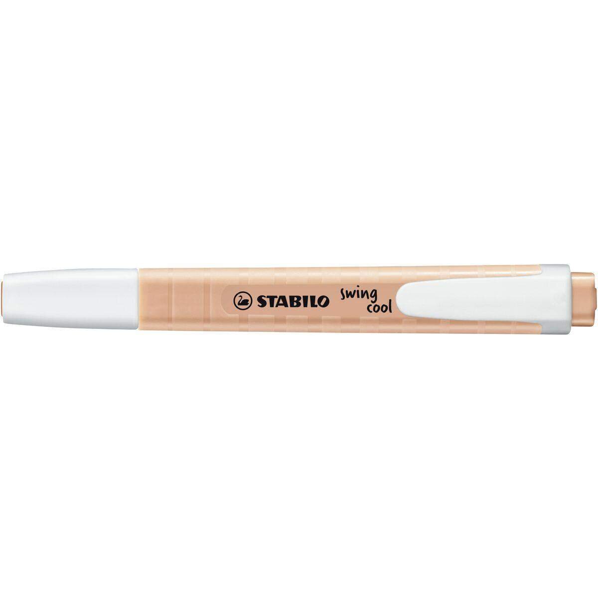 Textmarker - STABILO swing cool Pastel Edition - Einzelstift - cremige Pfirsichfarbe