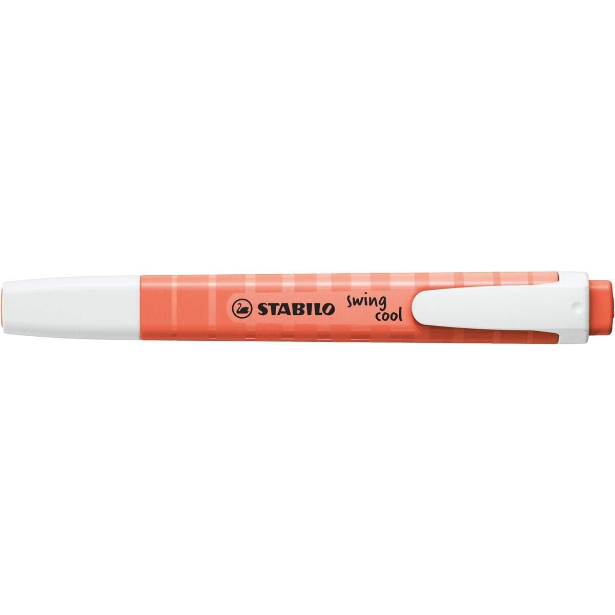 Textmarker - STABILO swing cool Pastel - Einzelstift - Korallrot