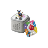 tonies® Toniebox 2 Starter Set Mondgrau mit Paw Patrol Tonie Chase und Play Set