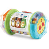 VTech 3-in-1 Rollende Entdecker-Trommel 7 gesungene Lieder und 18 Melodien