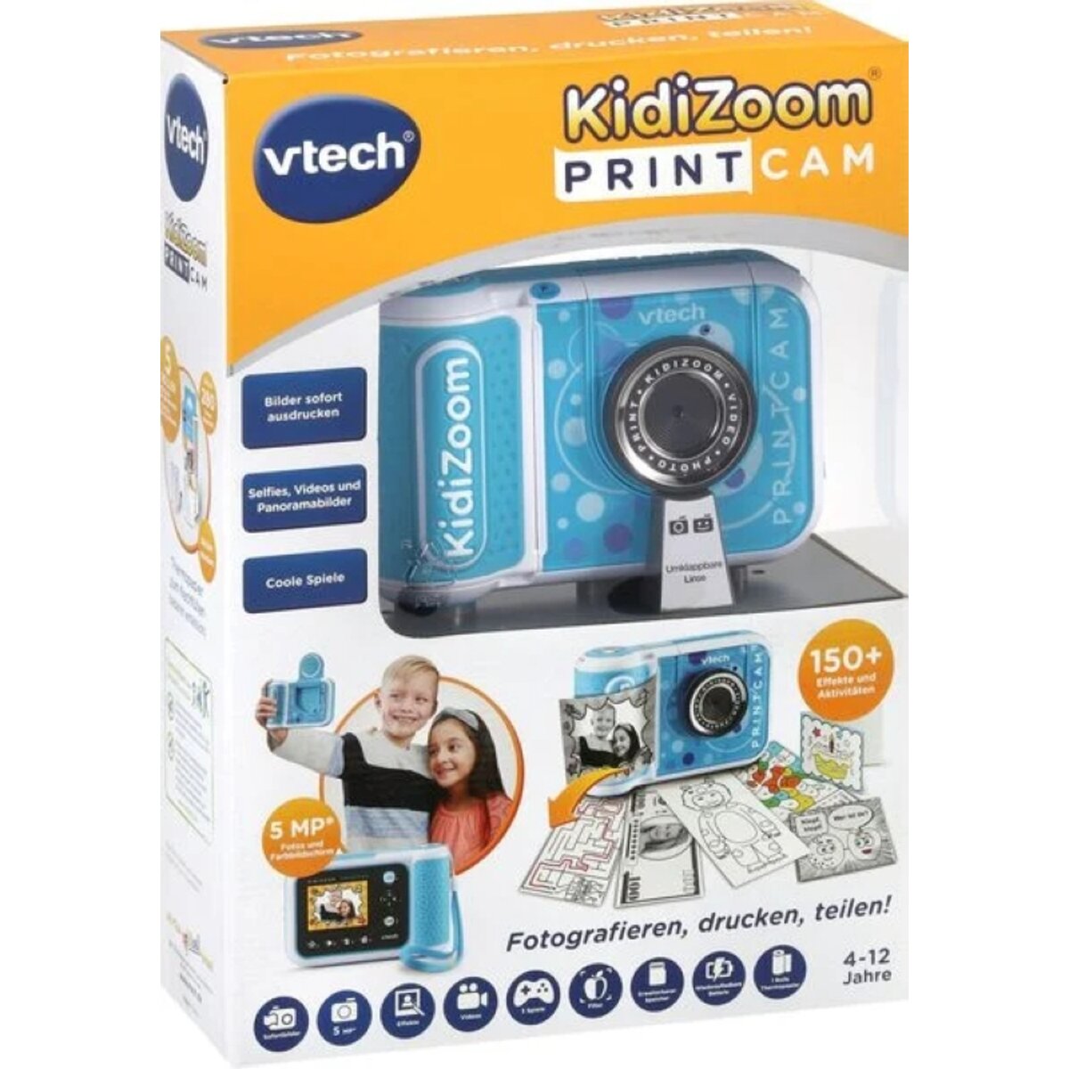 VTech KidiZoom Print Cam blau