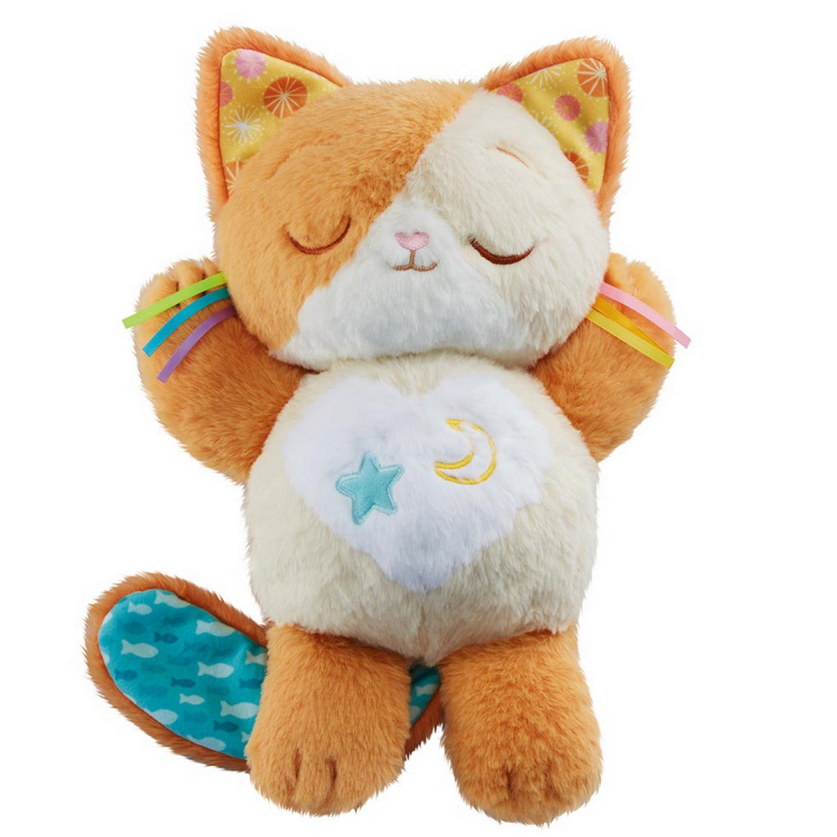 VTech Schlummer-Kätzchen spielt beruhigende Musik sowie Lieder ab Batteriebetrieb