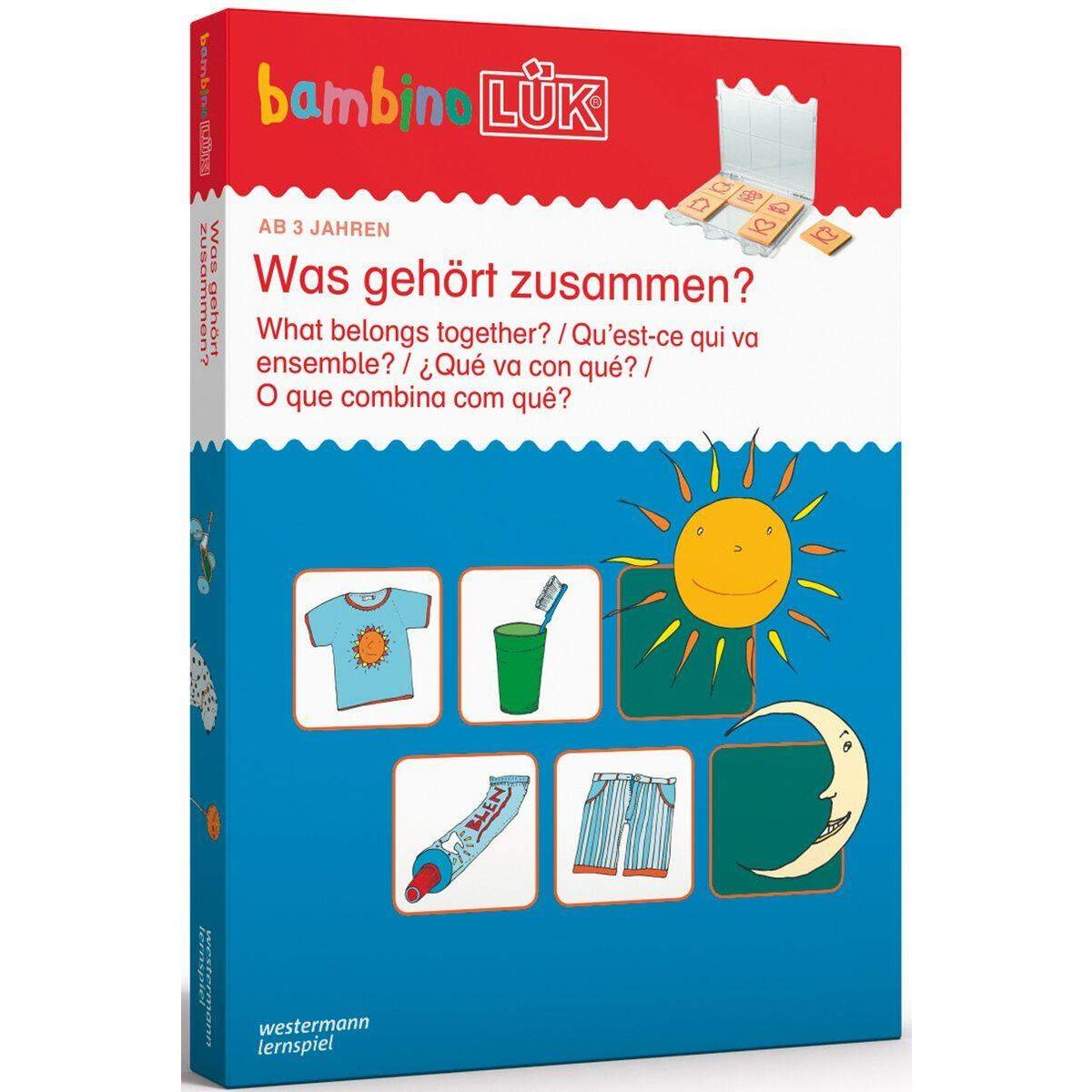 Westermann bambino LÜK-Set Was gehört zusammen?