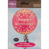 amscan Folienballon Happy Birthday holographic