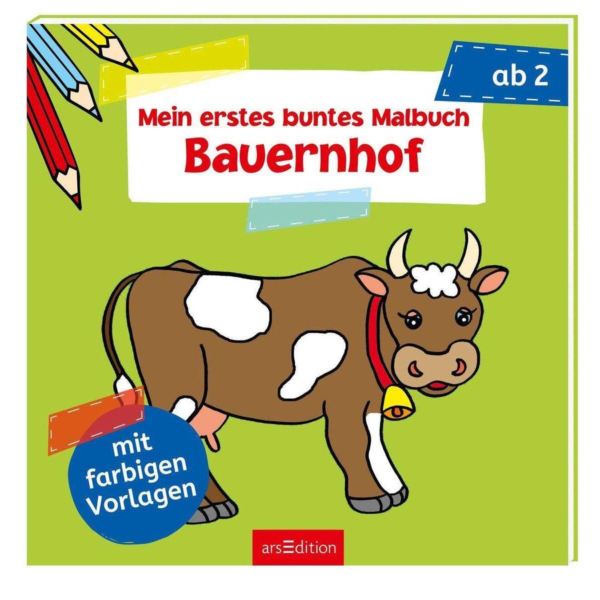 ars Edition Mein erstes Buntes Malbuch - Bauernhof