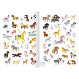 ars Edition Stickerheft Glitzerspaß Pferde Sticker