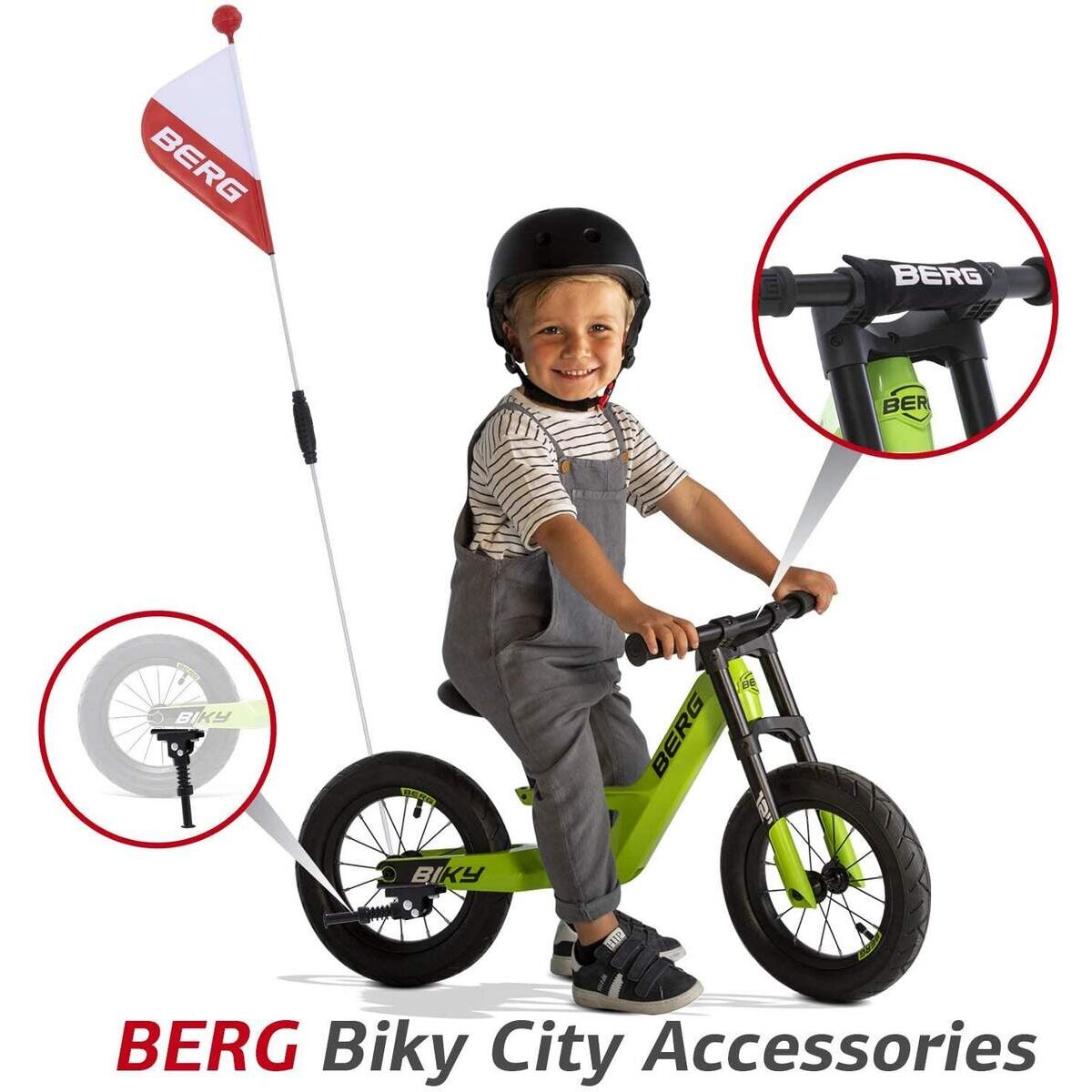 Berg Biky City Green Laufrad