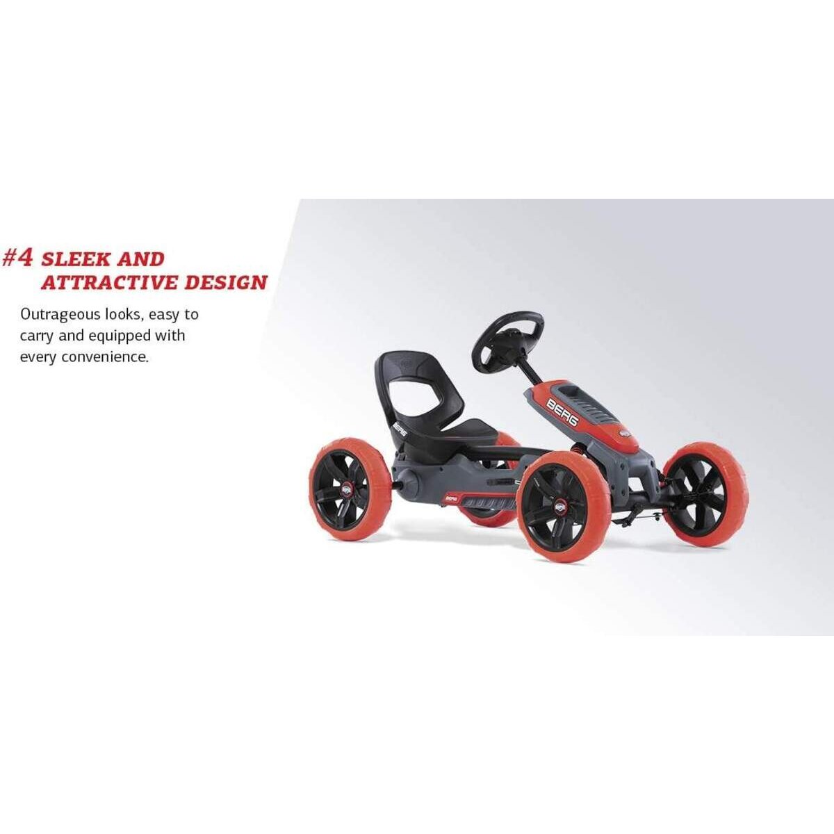 Berg Pedal-Gokart Reppy Roadster mit soundbox