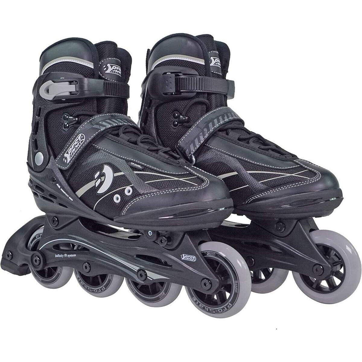 BEST Sporting Inliner, ABEC 7 Carbon, schwarz, Größe: 43 / 44