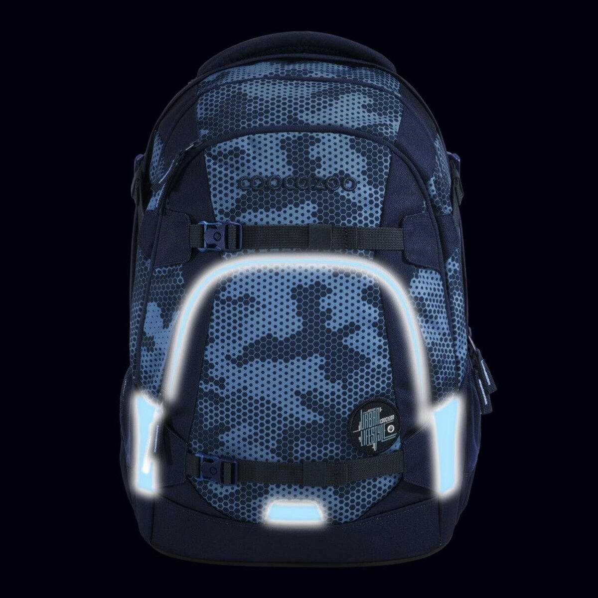 Coocazoo Rucksack MATE, Geometric Sky