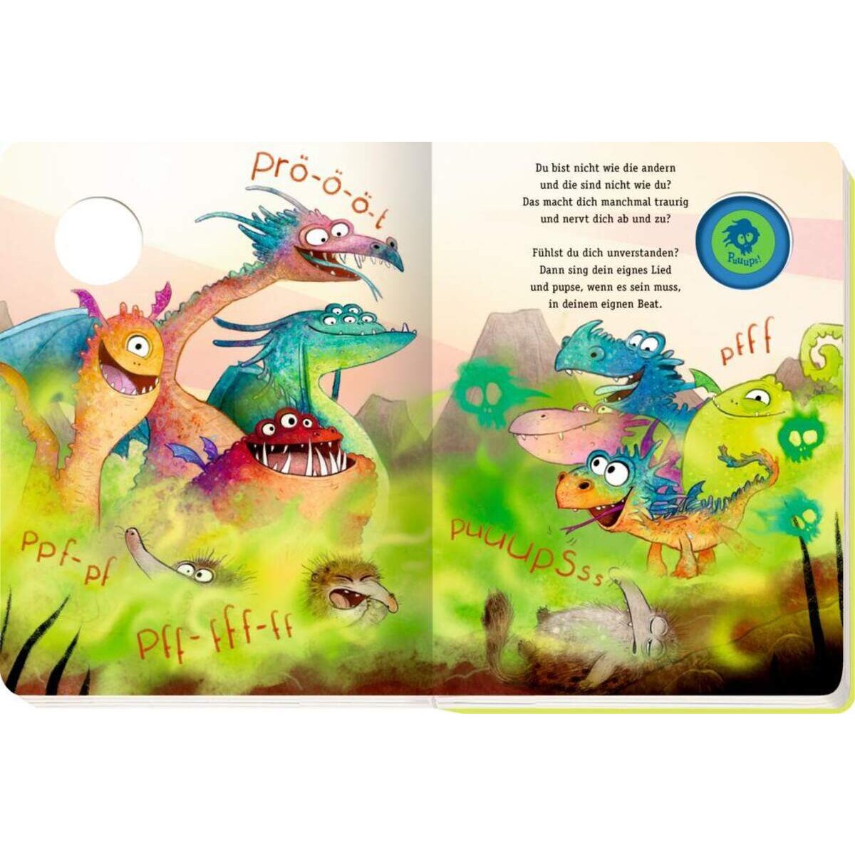 Coppenrath Verlag Furzipups, der Knatterdrache (Pappbilderbuch)