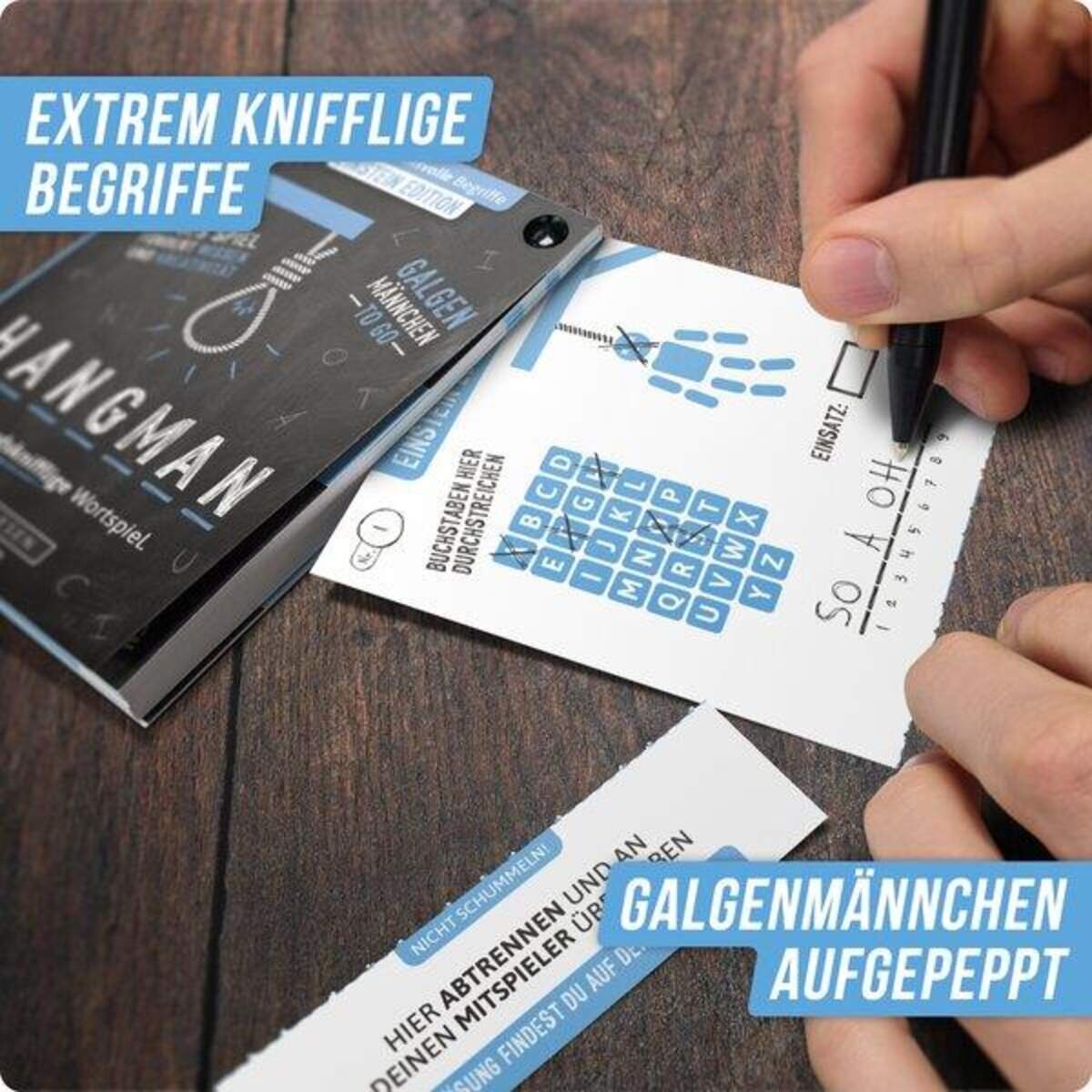 Denkriesen HANGMAN - Einstein Edition "Galgenmännchen To Go"