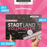 Denkriesen Stadt, Land, Vollpfosten - Girls Edition "Mädchenrunde"