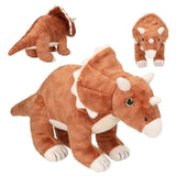 Depesche Dino World Plüsch Triceratops, 27,5 cm