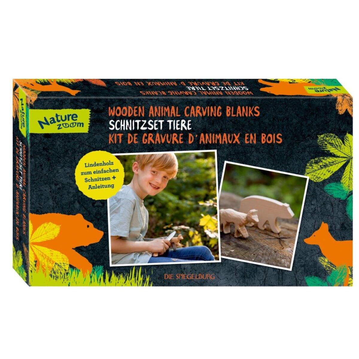 Die Spiegelburg Schnitzset Tiere Nature Zoom