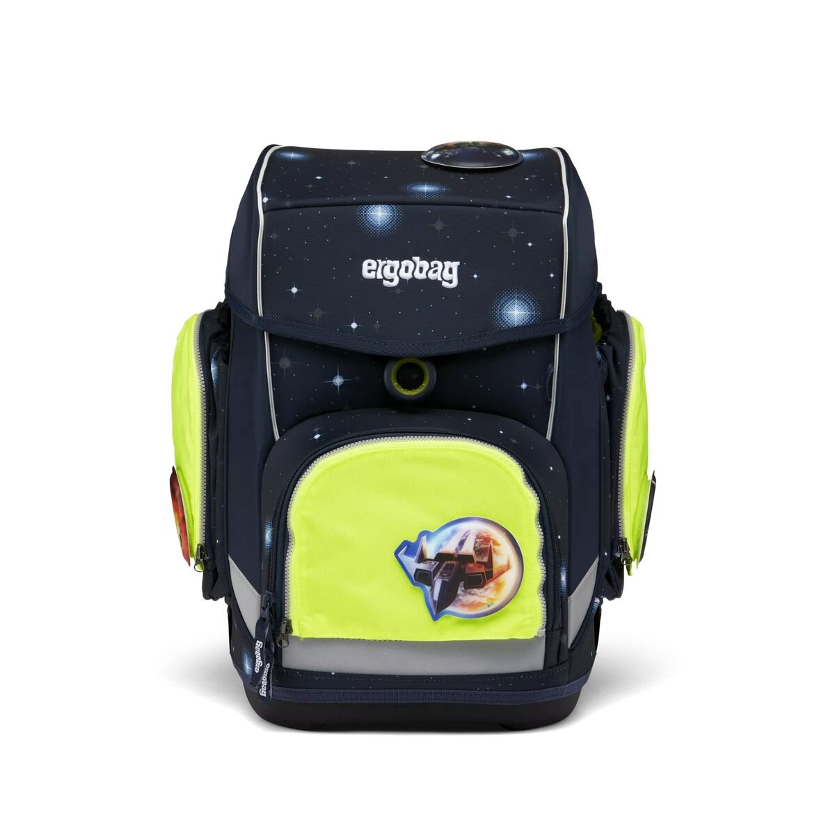 ergobag Sicherheitsset Fluo-Zip Set Gelb