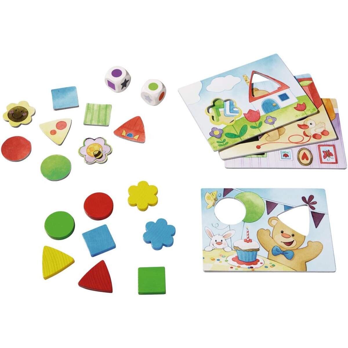 HABA 5878 Meine ersten Spiele Teddys Farben und Formen