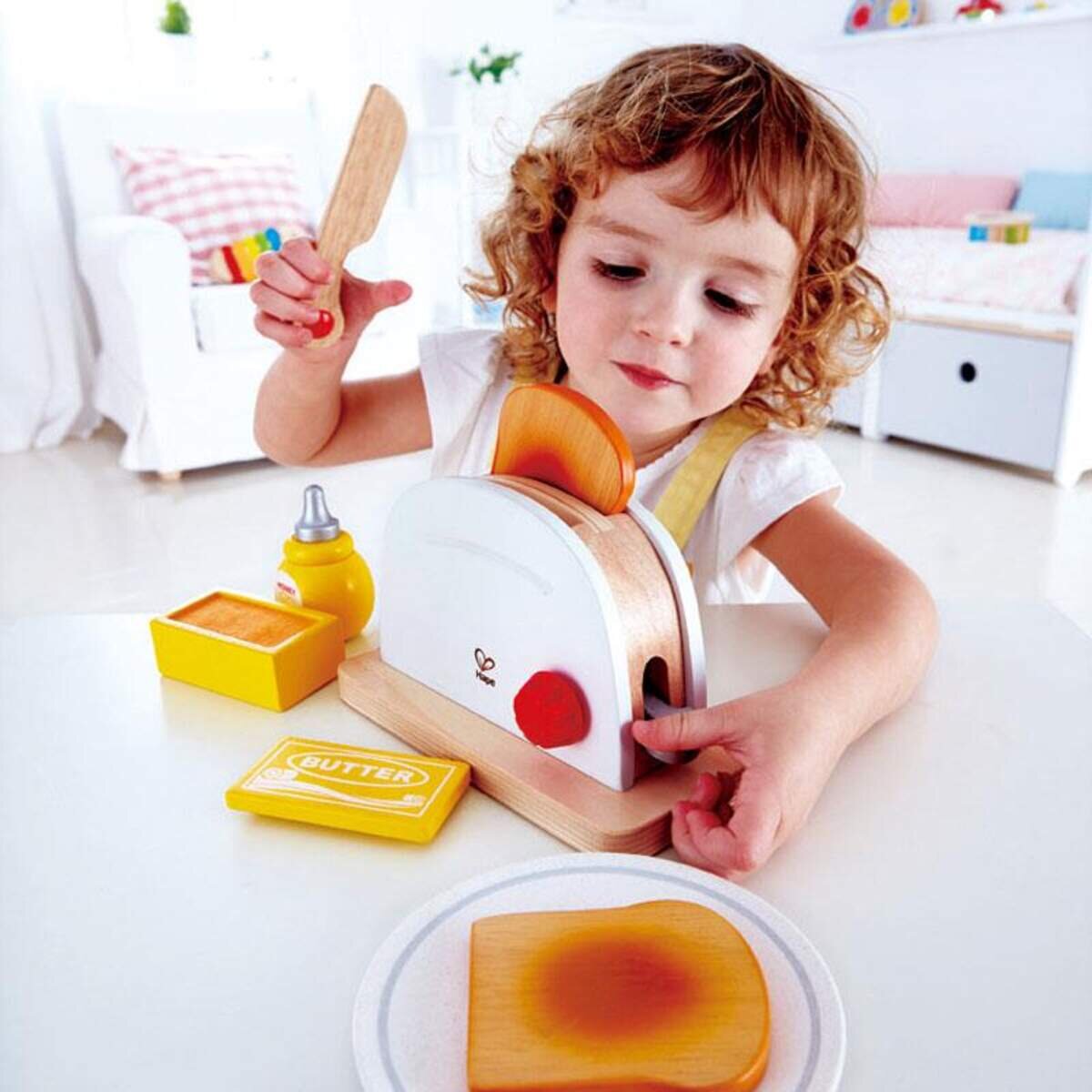 Hape Pop- up -Toaster-Set