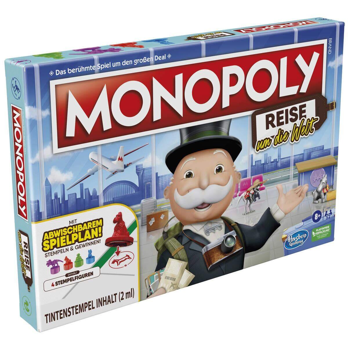 Hasbro Monopoly Reise um die Welt