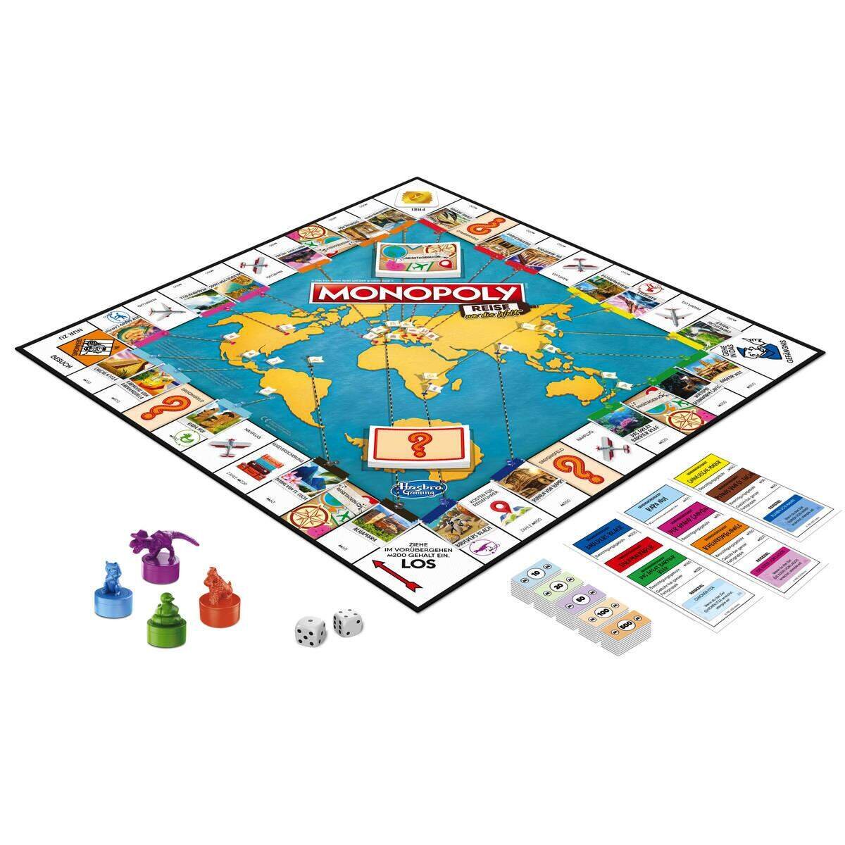 Hasbro Monopoly Reise um die Welt