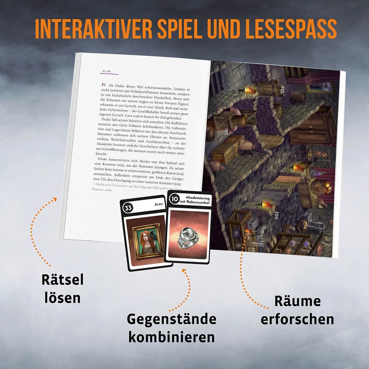 KOSMOS ADVENTURE GAMES® - BOOKS: Die Akademie der Zeitenwächter, Daniel Bleckmann