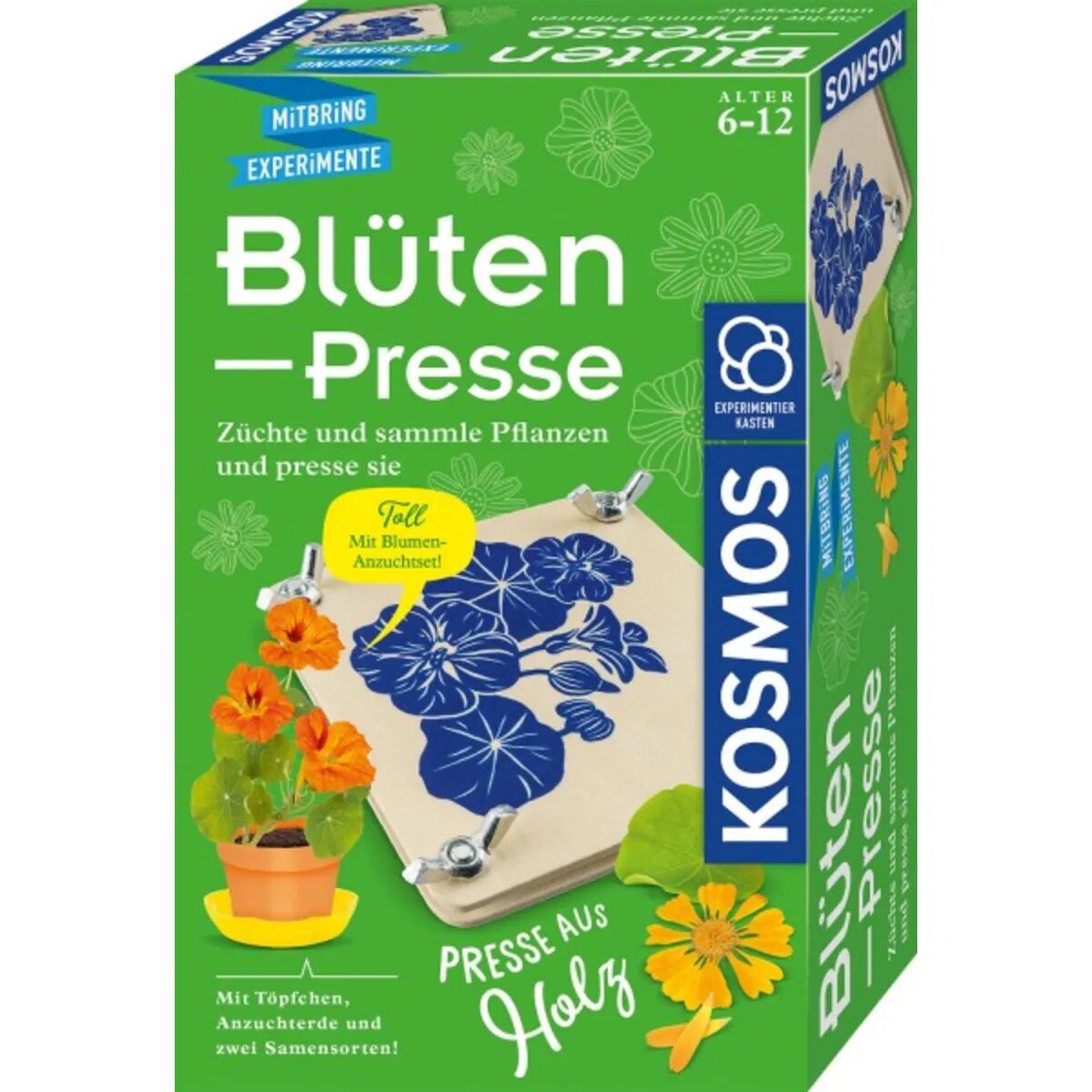 KOSMOS Blütenpresse