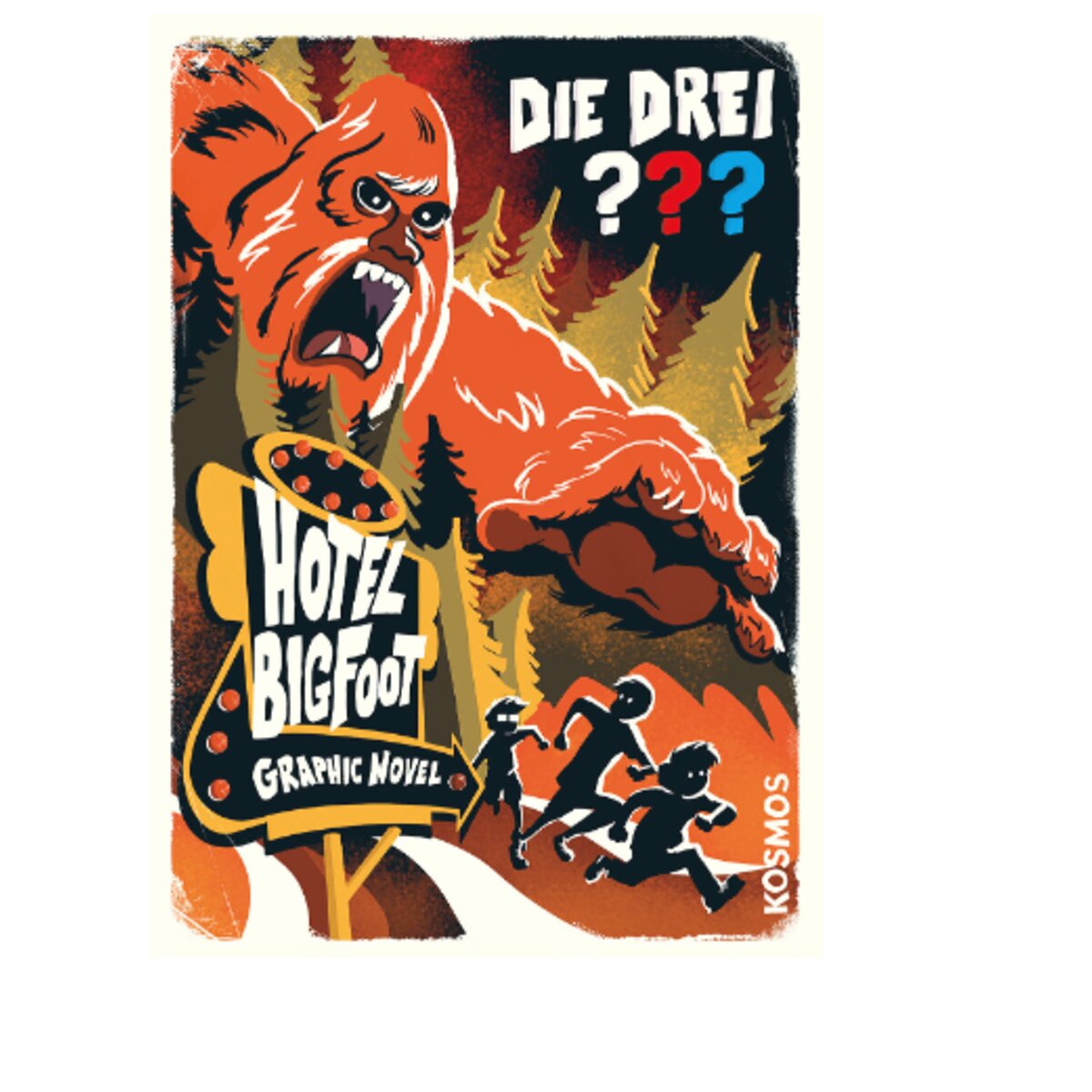 KOSMOS Die Drei ??? Hotel Bigfoot