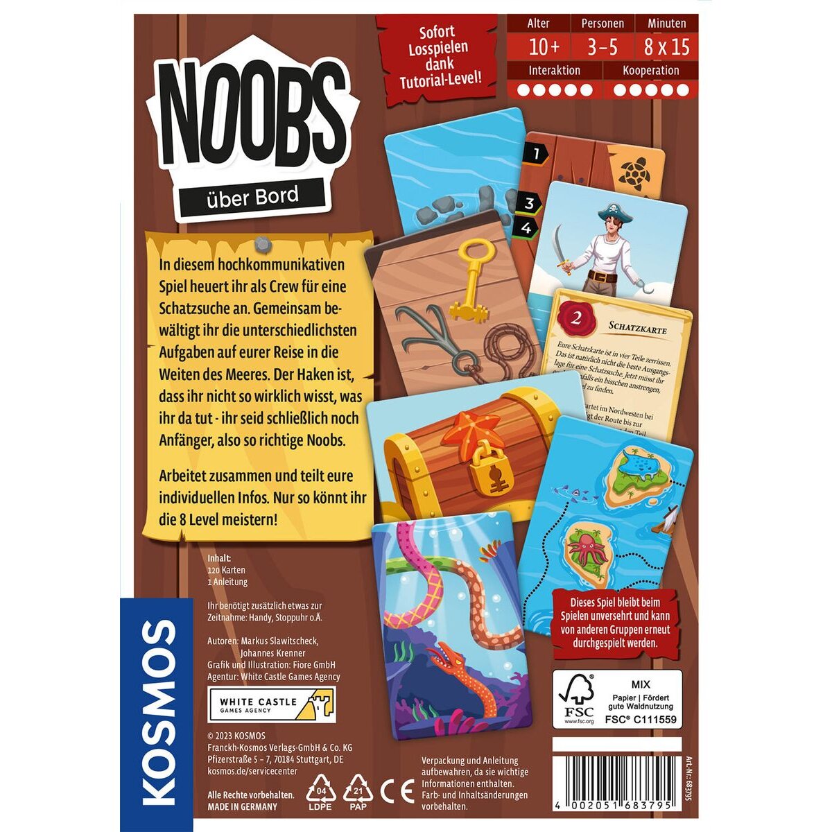 KOSMOS Noobs - Über Bord