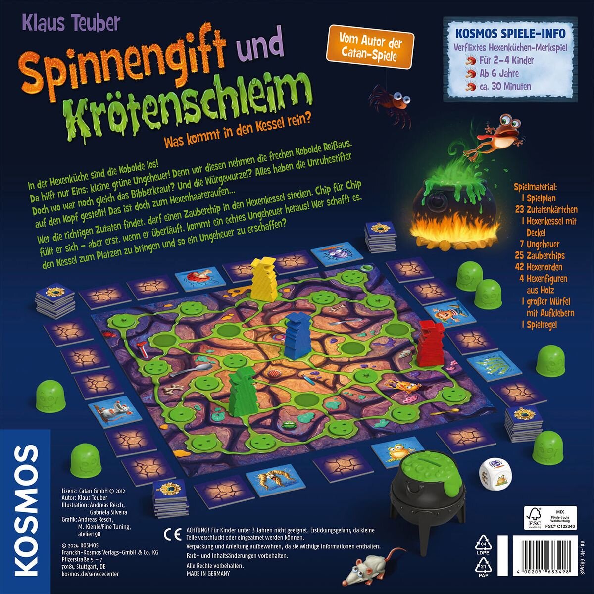 KOSMOS Spinnengift & Krötenschleim