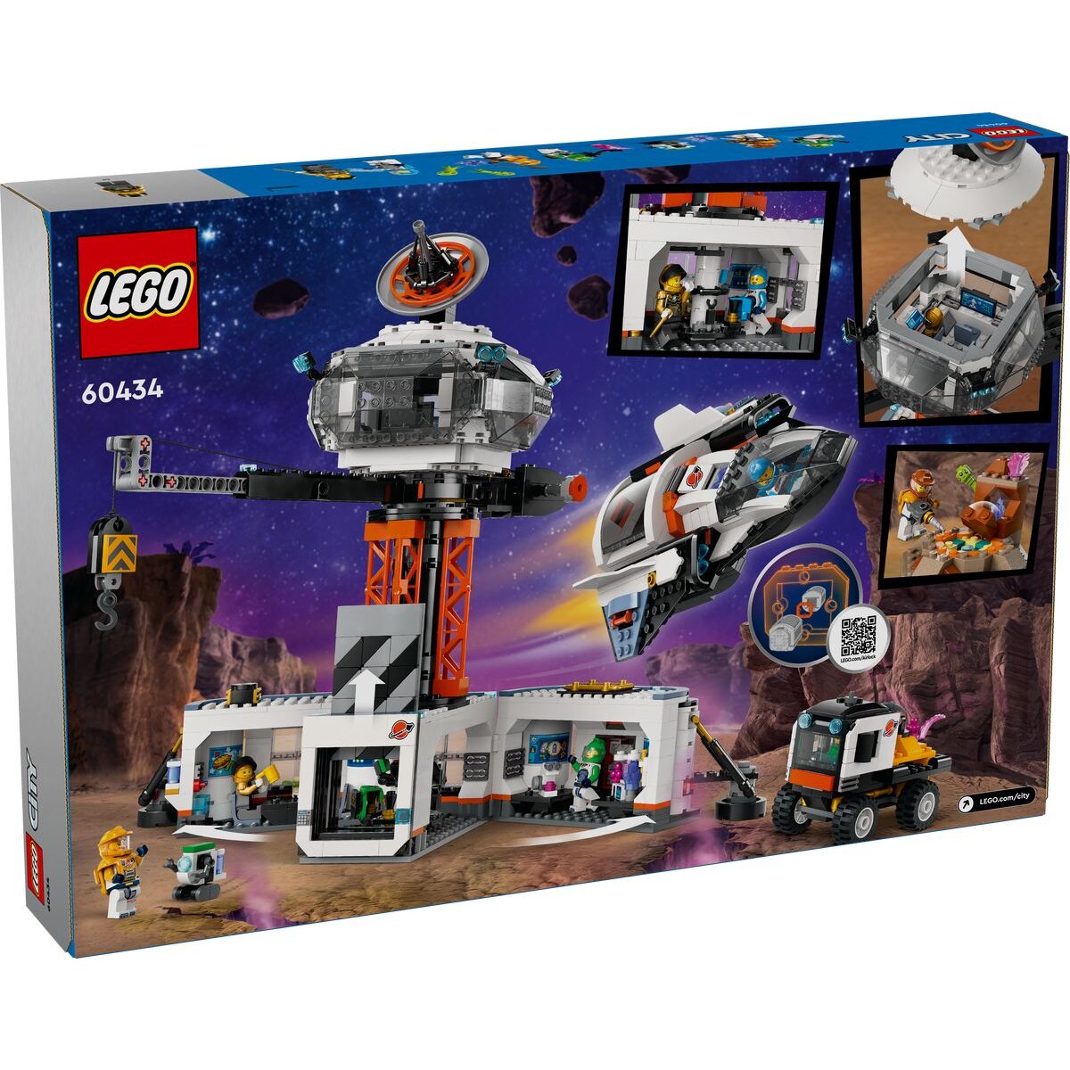 LEGO® City 60434 Raumbasis mit Startrampe