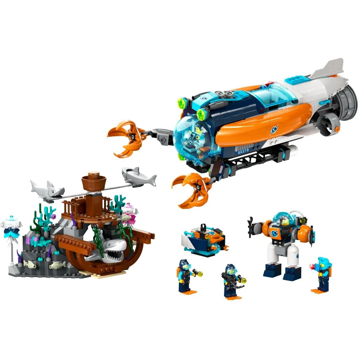 LEGO® City Exploration 60379 Forscher-U-Boot