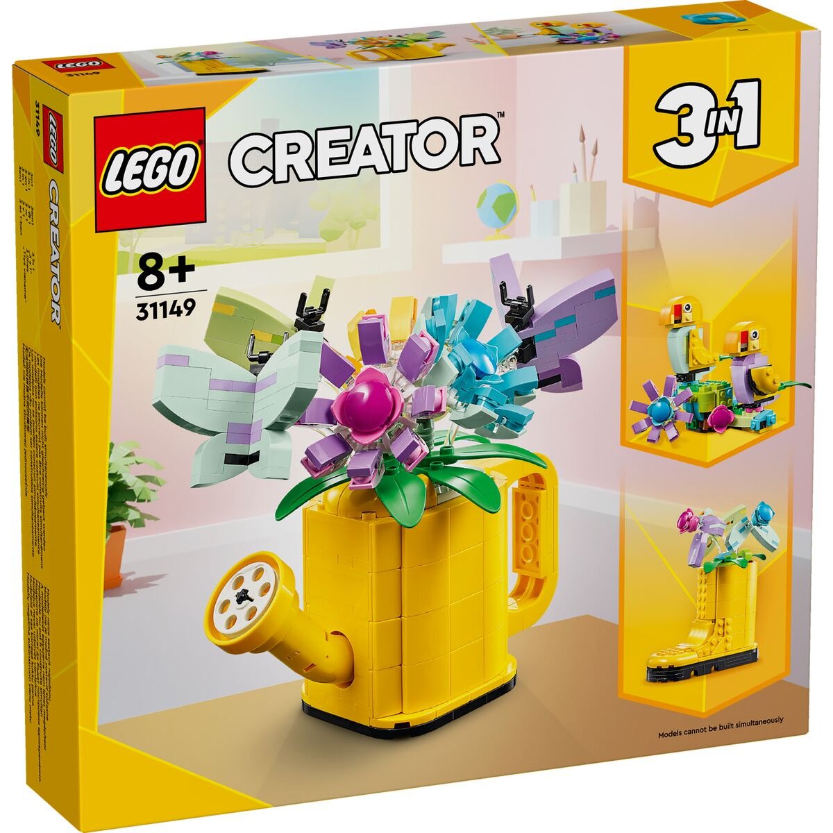 LEGO® Creator 3in1 31149 Gießkanne mit Blumen