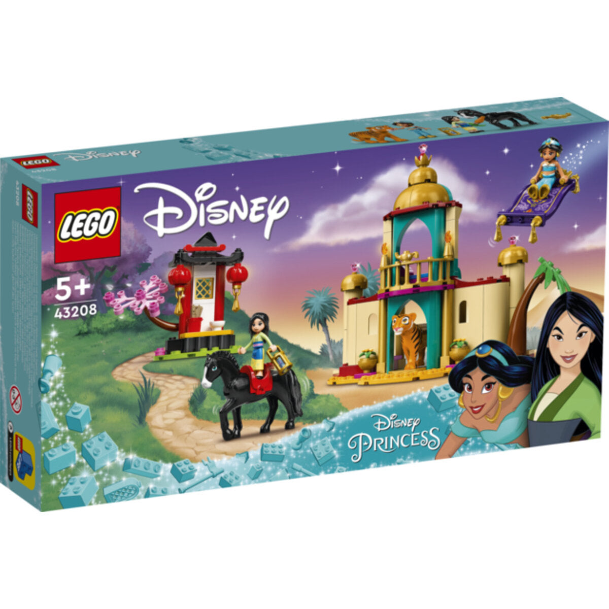 LEGO® Disney Princess™ 43208 Jasmins und Mulans Abenteuer