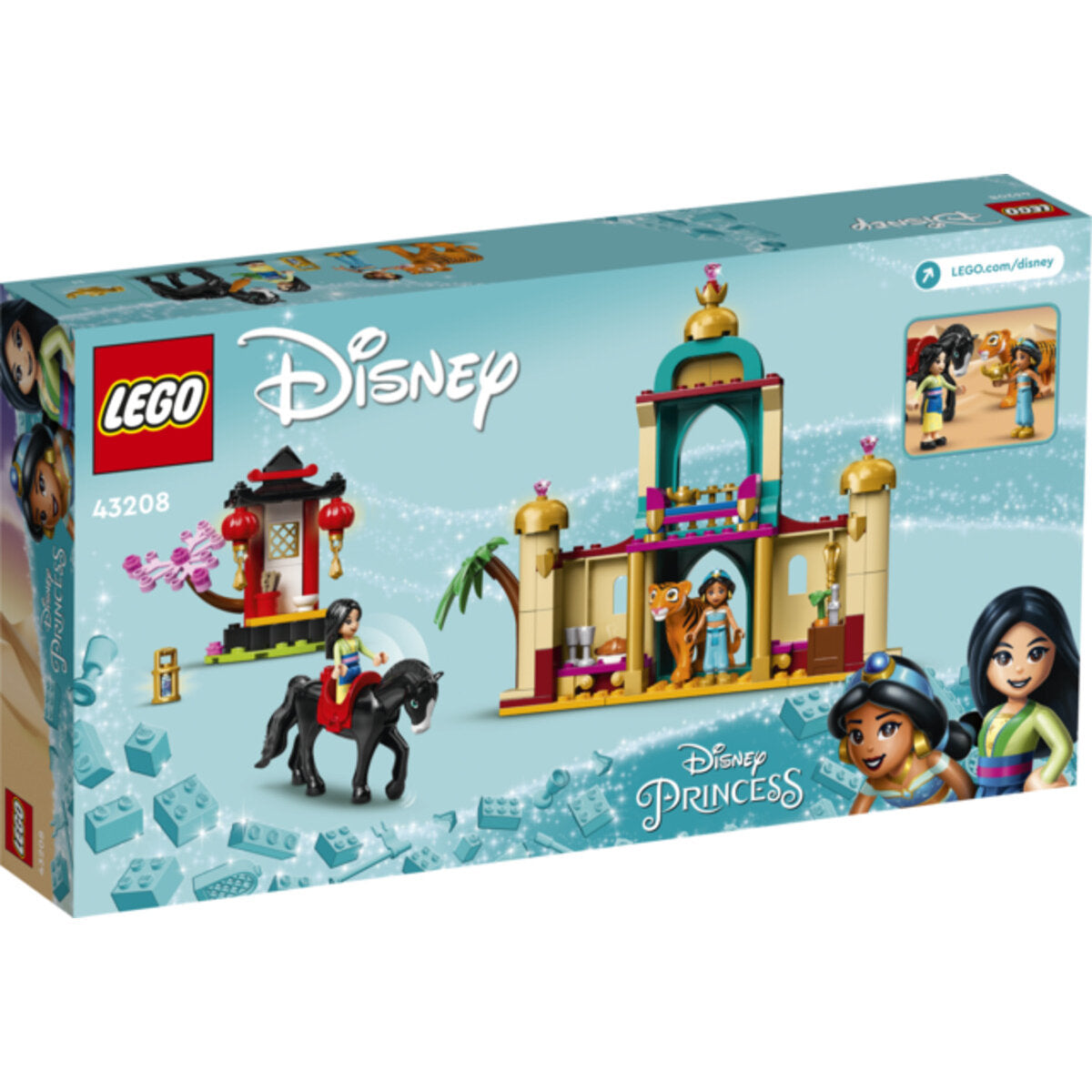 LEGO® Disney Princess™ 43208 Jasmins und Mulans Abenteuer