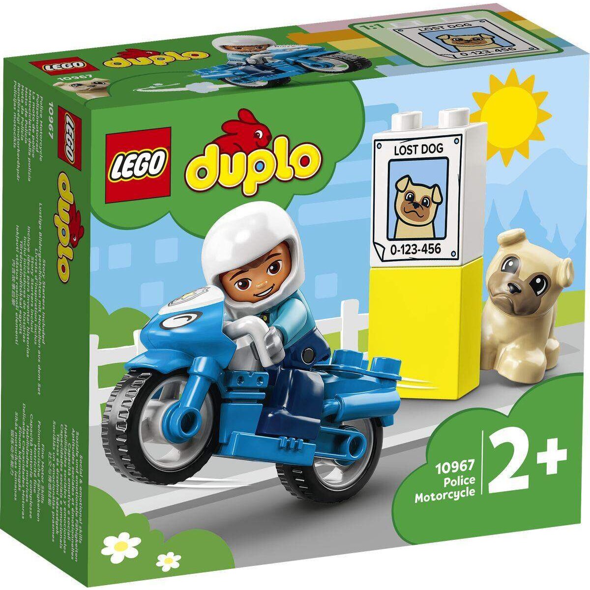 LEGO® DUPLO® 10967 Polizeimotorrad