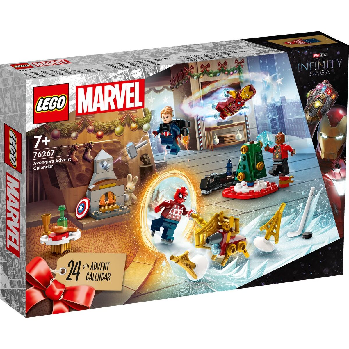 LEGO® Marvel Super Heroes 76267 Avengers Adventskalender 2023 mit Superhelden-Figuren